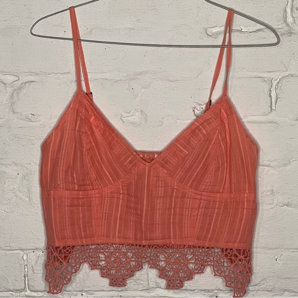 Free People FP One Geo Lace Bralette/Crop M